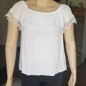 Womens Off-The-Shoulder Top